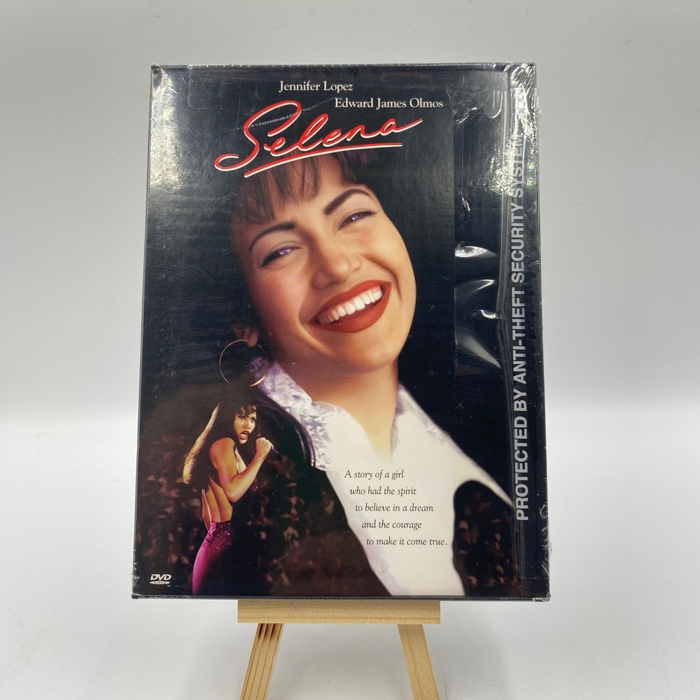 Selena Jennifer Lopez Edward James Olmos DVD Warner Bros NEW Sealed Movie‎